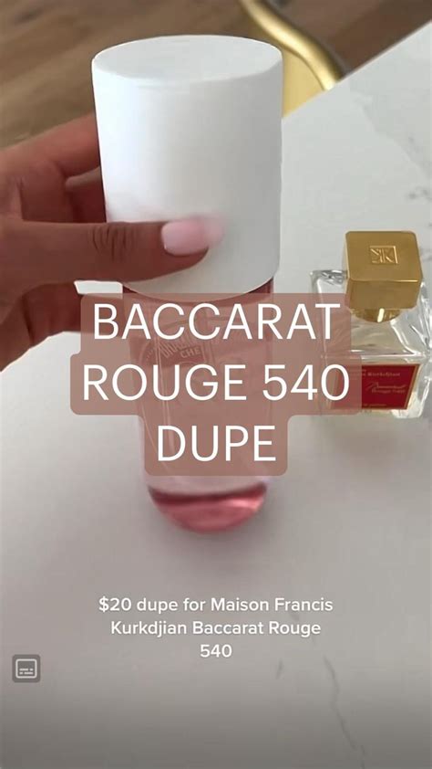 dime perfume dupe for baccarat rouge 540|baccarat rouge 540 dupe tiktok.